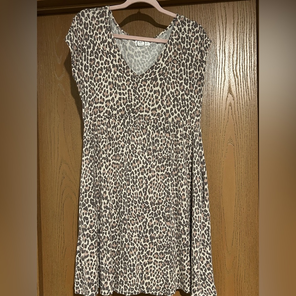 Leopard Print Dress